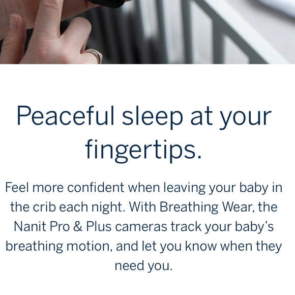 Nanit Baby Breathing Band Size Small (0-3 Months or 6-15 lbs) Brand New! - Picture 9 of 11